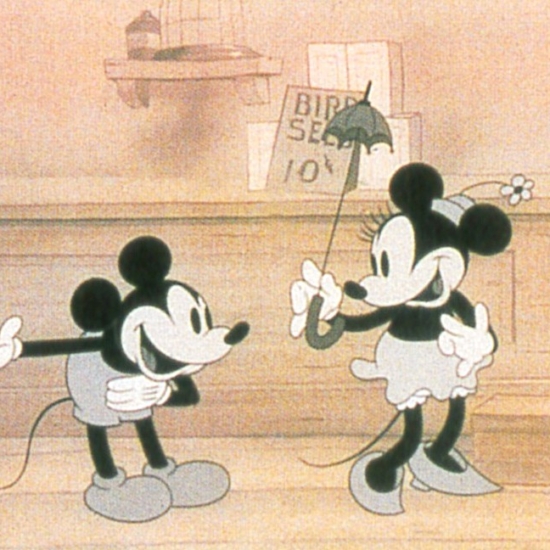 ディズニーアニメーションの絵画作品　タイトルは、シャル・ウィ・ダンス